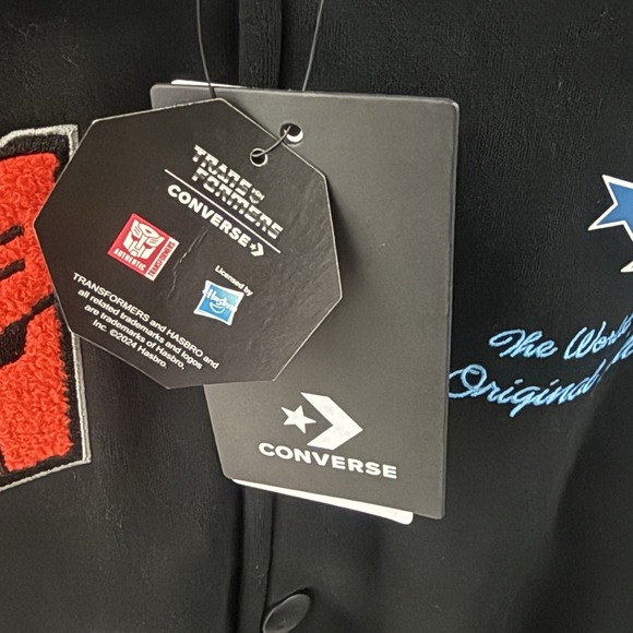 Transformers x Converse Japan Exclusive Bumblebee Autobots Racing Jacket Size M - Picture 13 of 16